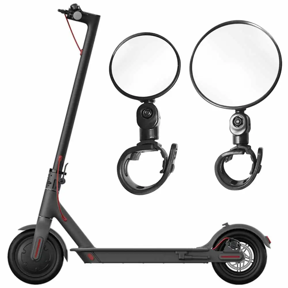 

Electric Scooter Rear View Mirror ABS Mountain Bike Scooter Handlebar Mirror for Xiaomi M365/M365 Pro/Ninebot ES1 ES2