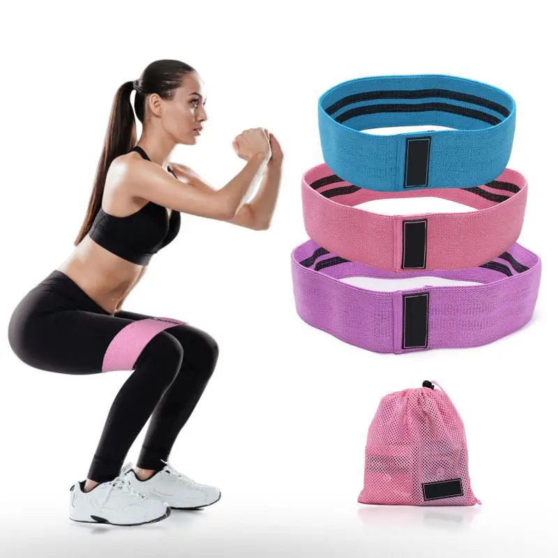 

Resistance Band Yoga Hip Ring Circle Latex Anti-slip Elastic Fitness Squat Resistance Ring Stretching Belt