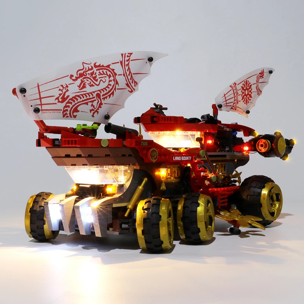 

LED Light Kit for 70677 Land Bounty Lloyd's Titan Mech Truck Car Bugs Snake Model Building Blocks With Figures Bricks Toys