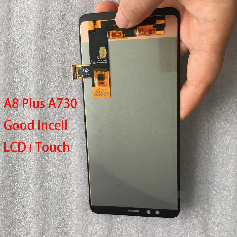 Дисплей A730 для Samsung Galaxy A8 Plus 2018 ЖК-дисплей с сенсорным экраном и дигитайзером A730F