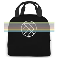 bury tomorrow runes logo official new new mens women men portable insulated lunch bag adult student