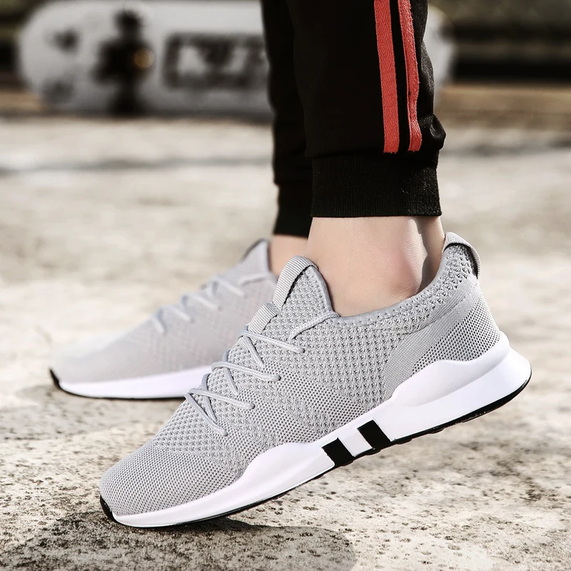 summer men shoes outdoor light male sneakers mesh comfortable running women plush size 46 47 flats walking footwear | Обувь