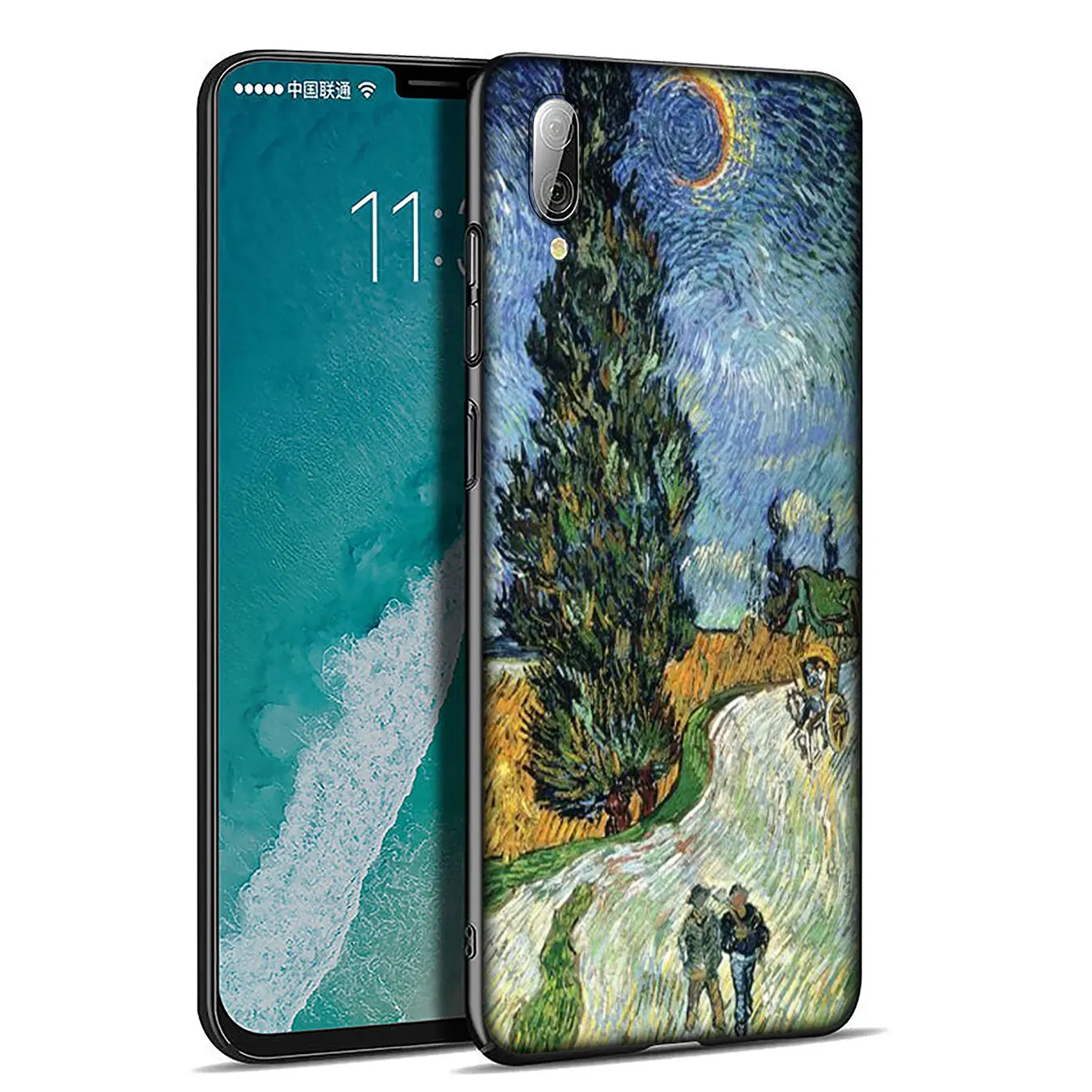 IYICAO Van Gogh Art drawing Cute Soft Silicone Phone Case for Xiaomi Redmi Note 8 8T 8A 7 7A 6 6A 5 5A K30 K20 Pro GO S2 Cover |