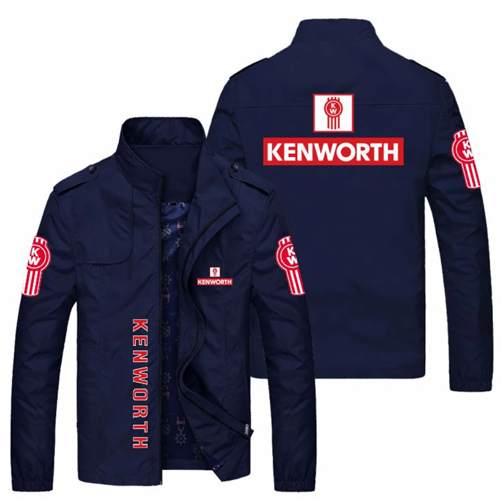 

Spring and autumn men's windbreaker high quality zipper men's fashion jacket jacket car logo printing cardigan windbreaker