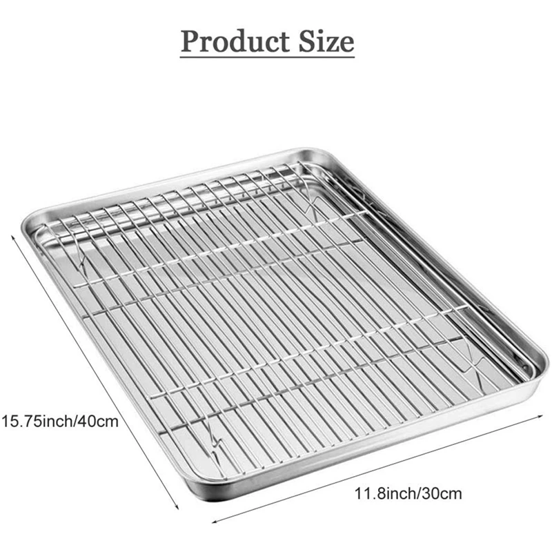 Противень для выпечки с вешалка полотенец комплект Нержавеющая сталь формы и