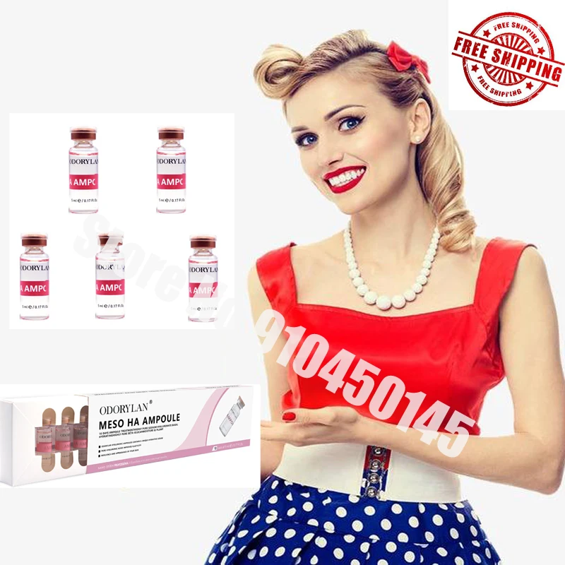 5 мл перекрестная Гиалуроновая кислота чистая микромолекулярная мезотерапия