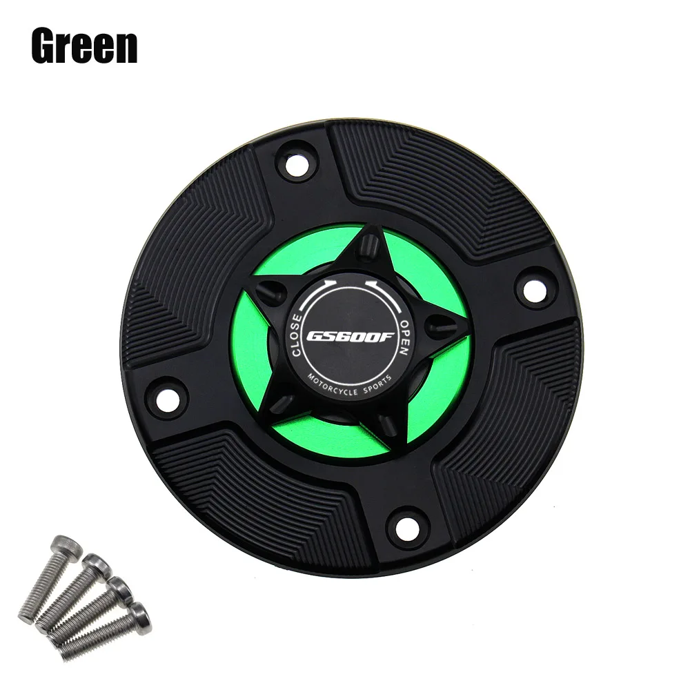 Крышка бензобака для мотоцикла Suzuki GS600F GS 600F 600 F 2000-2001 CNC БЫСТРОРАЗЪЕМНАЯ крышка