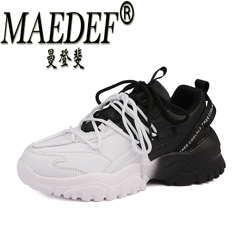 

Мужские кроссовки MAEDEF 2021, Уличная Повседневная обувь, тренировочные модные лоферы, дышащая амортизирующая Мужская обувь для бега 39-45