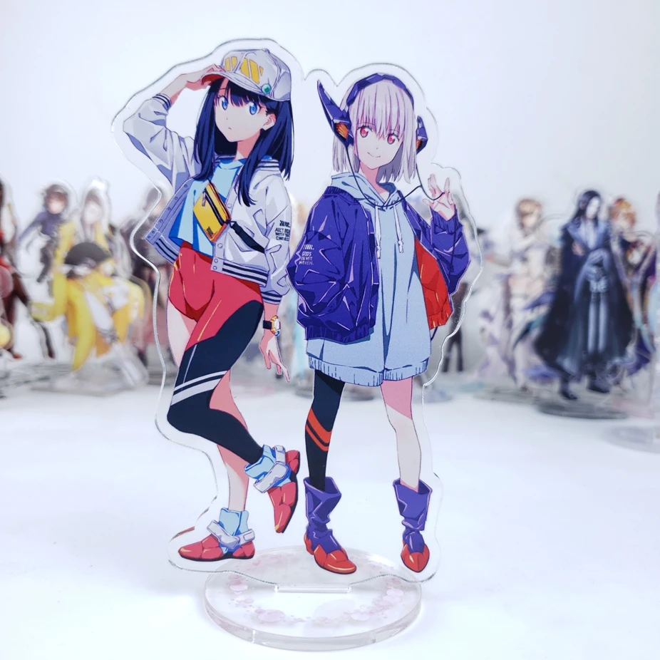 Подставка фигурка японского аниме SSSS.GRIDMAN Shinjo Akane Takarada Rikka Косплей акриловая