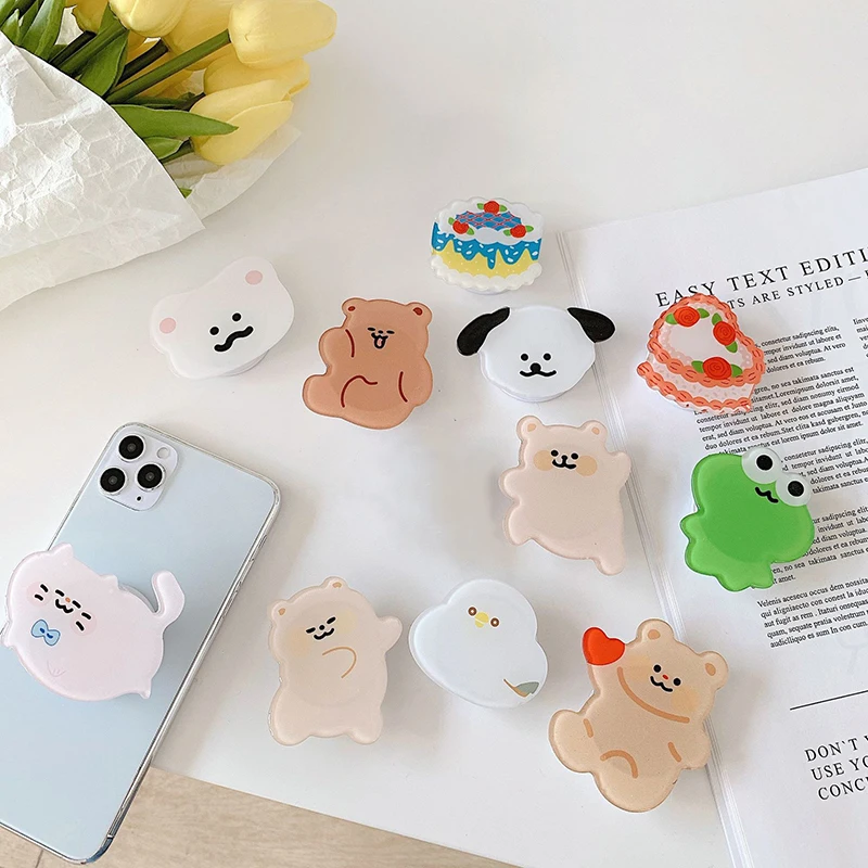 Универсальный складной держатель Griptok в Корейском стиле для телефона с милым