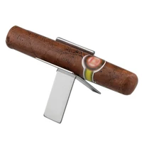 cigars cigarette holder cigarette accessories foldable stand cigarette support rack portable stainless steel cigars holder