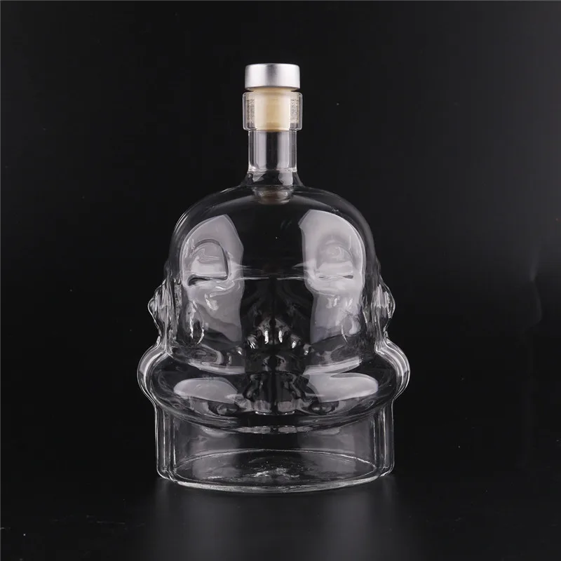 Стеклянная ваза для бутылки с водой украшения дома DIY бутылка воды новинка шлем