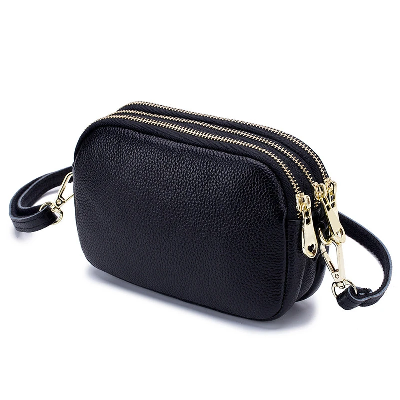 Brand Small Shoulder Bag For Women Messenger Bags Ladies Cow Leather Handbag Purse Female Crossbody Bolsas Feminina Saco|Сумки с