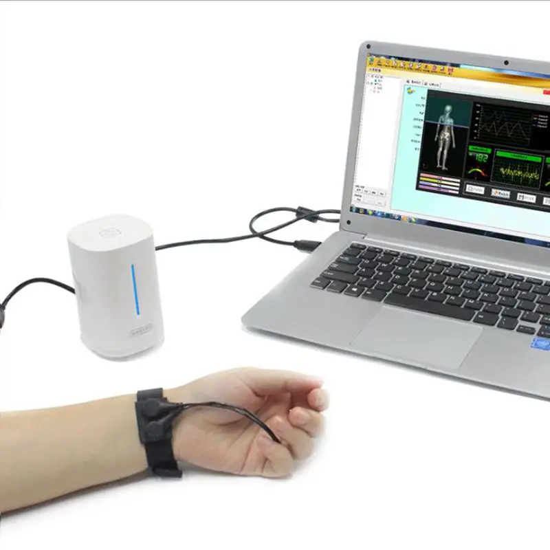 

Оригинальный анализатор здоровья тела 8-го поколения с английским программным обеспечением, сканер для проверки здоровья тела