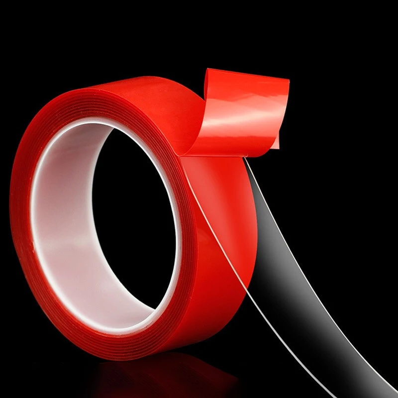 Автомобильная акриловая лента Прозрачная силиконовая двусторонняя клейкая