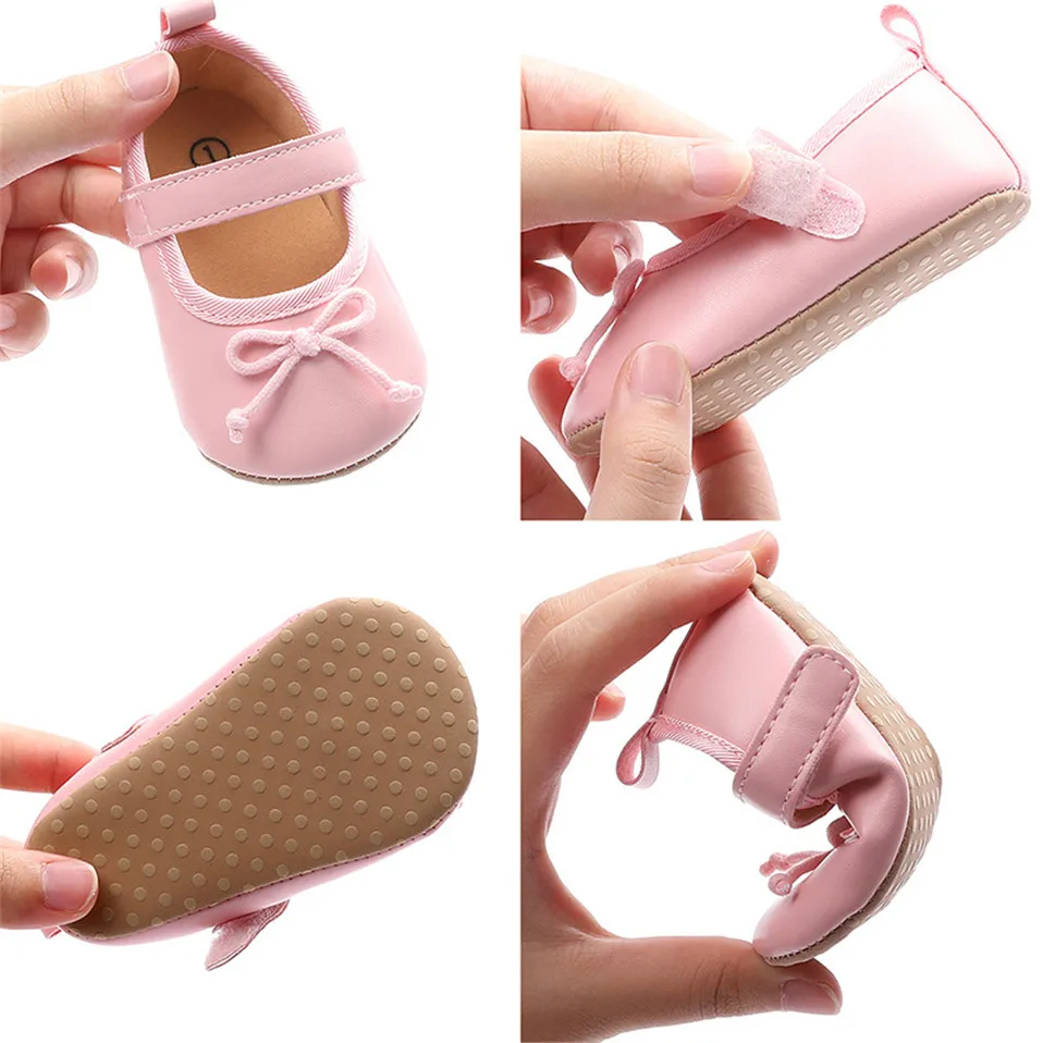 

Baby Girls Cotton Shoes Retro Spring Autumn Toddlers Prewalkers Cotton Shoes Infant Soft Bottom First Walkers 0-18M