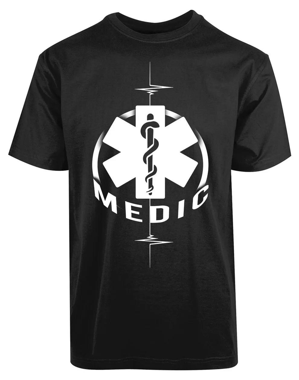 

Paramedic Pulse Symbol New Men'S Shirt Cool Birthday Gift Summer Casual Top Tees Gift Funny Tee Shirt