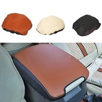 leather front armrest case cover for toyota land cruiser prado 150 2010 2012 2013 2014 2015 2016 2017 2018