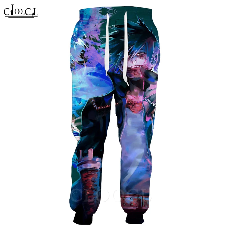 Брюки мужские/женские с 3D принтом аниме Моя геройская Академия повседневные