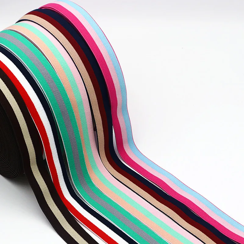 Полосатая эластичная лента резиновая повязка для обуви шляп одежды багажа