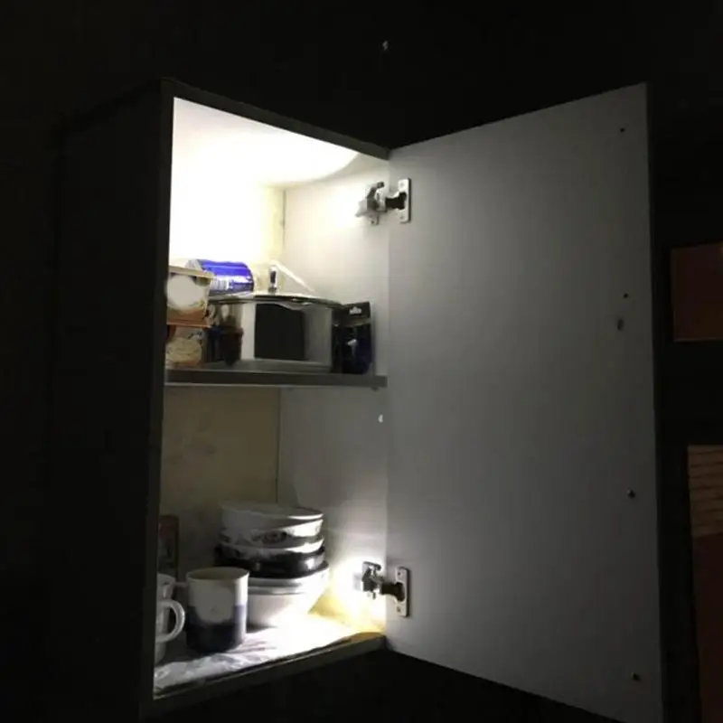 

1pc Smart Sensor Cabinet Led Light Hinge Lamp Hydraulic Night Wardrobe Light Hinge N1K8