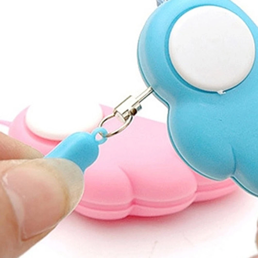 HOT SALES!!! Angel Wing Anti Pervert Alarm Pendant Women Self Defense Safety Security Supply Backpack Wallet's Keyring Keychains |