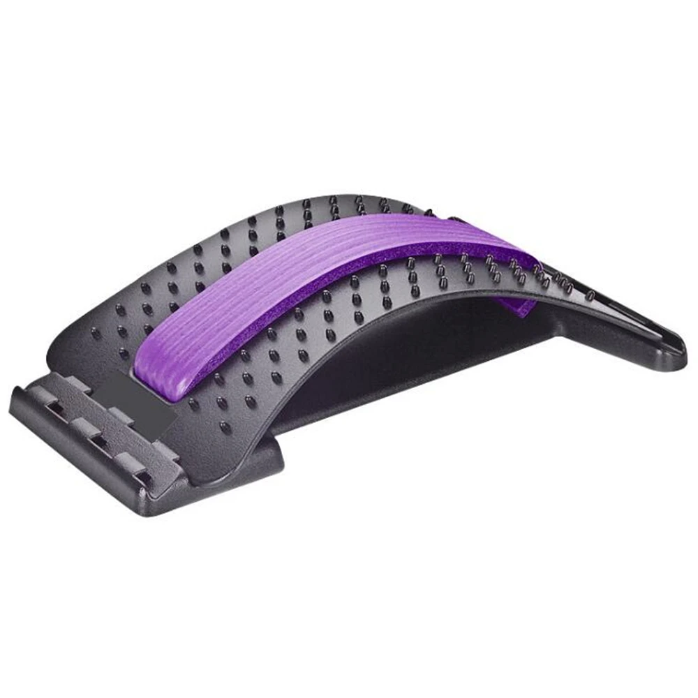 

Back Massager Stretcher Equipment Massageador Magic Support Stretch Fitness Relaxation Spine Pain Lumbar Relief Back Stretcher