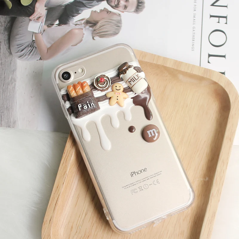 Кремовый чехол для iPhone 4 4S 5 5S 6 S 7 8 Plus SE X XR XS MAX 11 Pro Infinix Hot S4 Note Smart 2 3 Zero 6|Бамперы| |