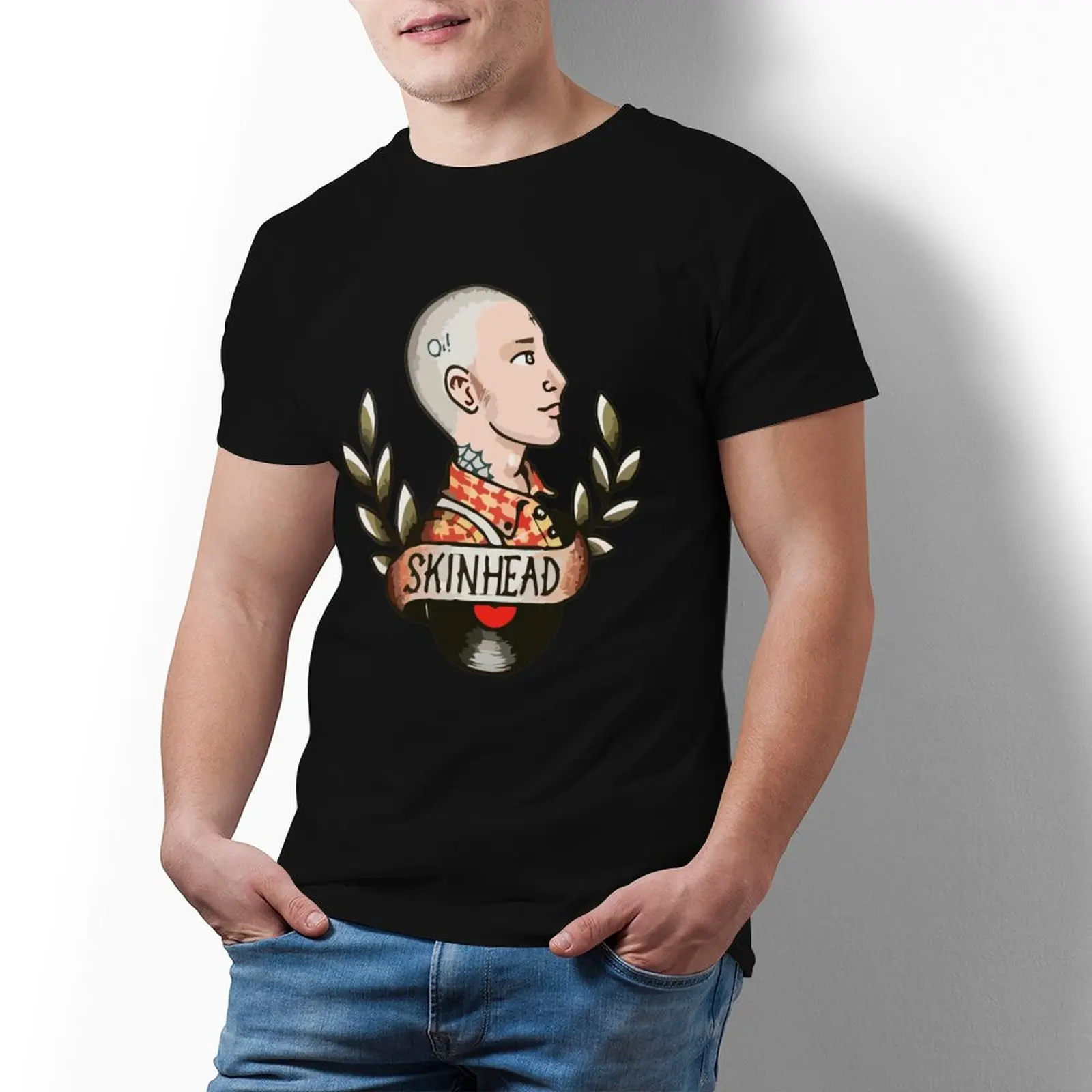 

Футболка мужская оверсайз с коротким рукавом, 100 хлопок