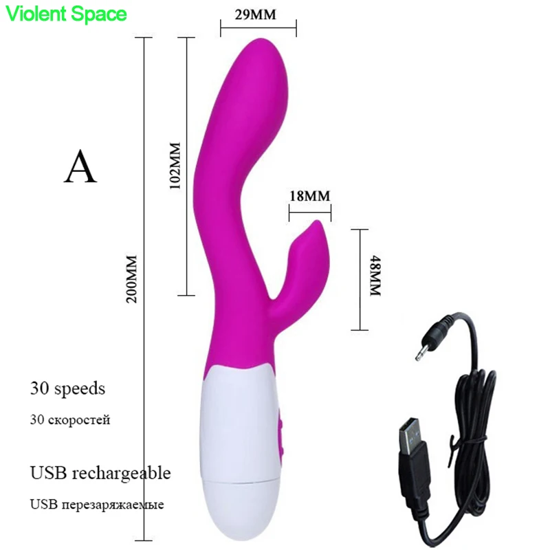 G Spot кролик вибратор для взрослых секс игрушки женщин Стимулятор клитора
