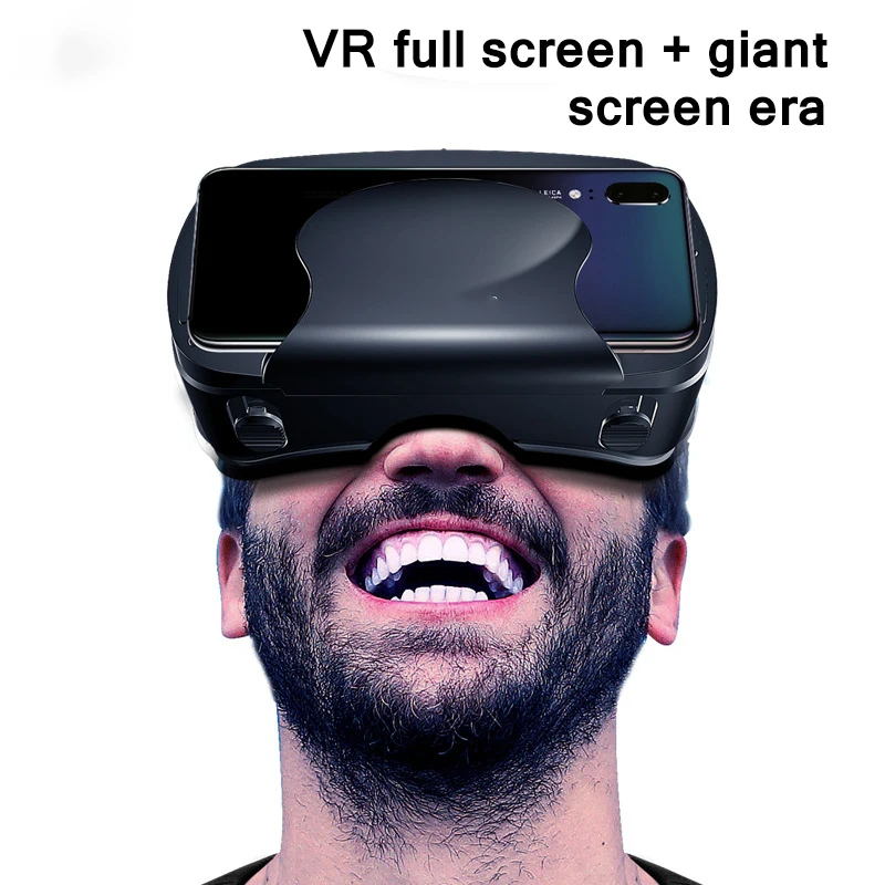 Очки виртуальной реальности VR для смартфонов от 5 до 7 дюймов 3D очки с поддержкой