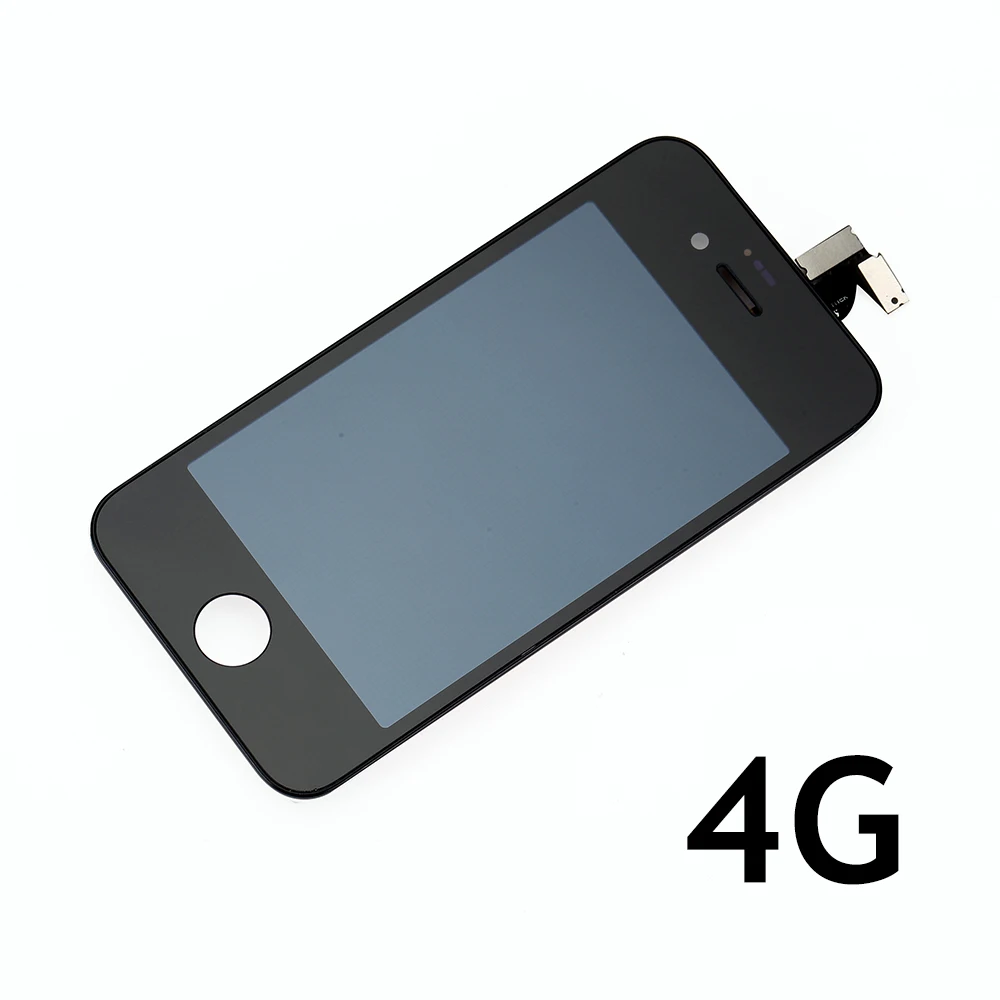 100% качество AAA экран для iPhone 4 4S ЖК-дисплей с сенсорным экраном дигитайзер сборка 5s