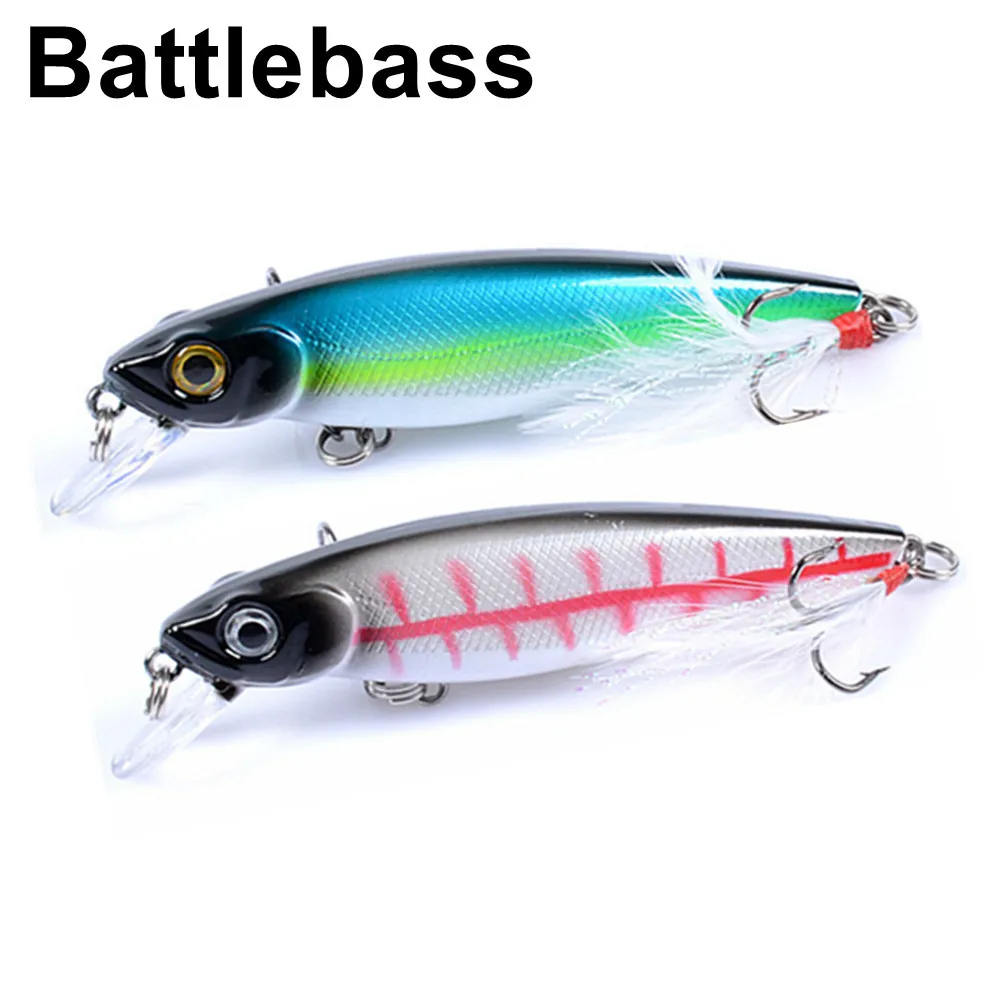 

1 шт./Троллинг на маленькую рыбешку похожая на настоящую жесткая приманка-воблер 8,6 см/9g Кривошип искусственный рыбы плавать Тонущая приманк...