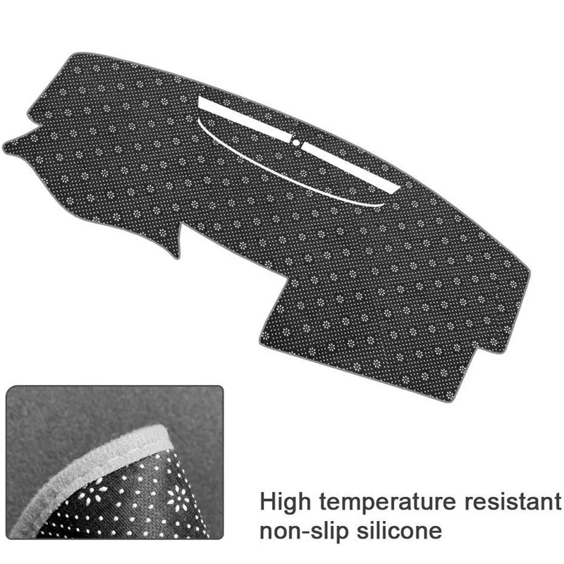 Серая крышка приборной панели ковровая панель защита под заказ для Toyota Camry 2007-2011 |