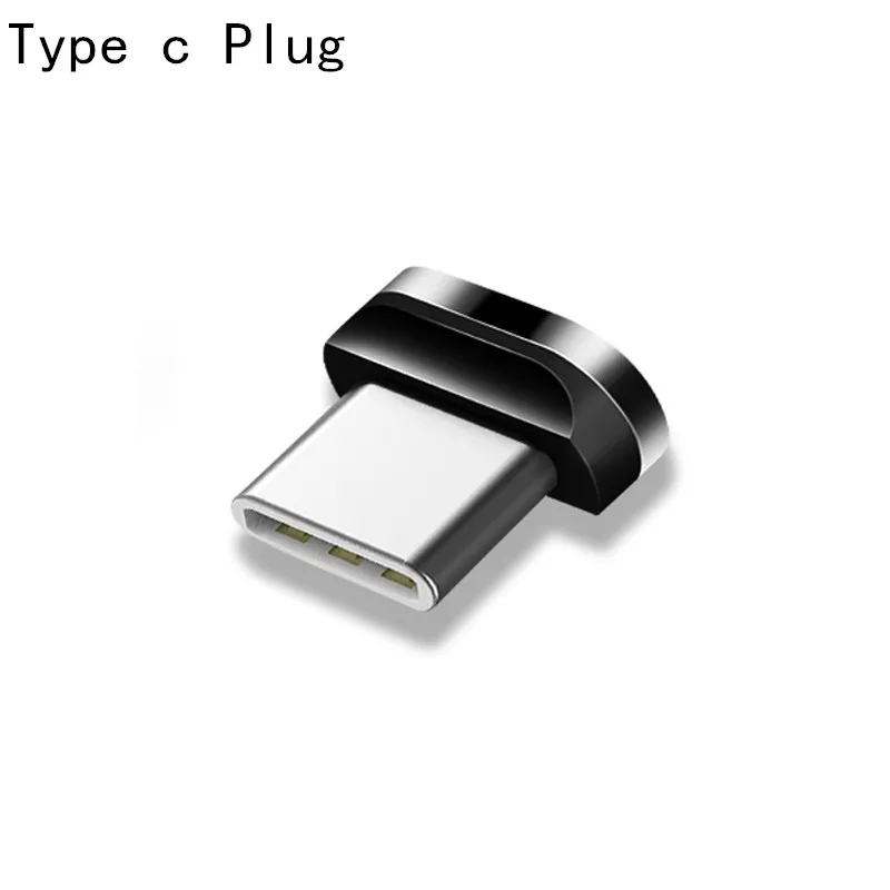 Only Type c Plug Essager Магнитный Micro Тип usb c кабель для передачи данных для iPhone 11 XR 7 IPad Xiaomi 9 Redmi Note 7 Быстрый зарядный кабель мобильного телефона код данных - Цвет: Only Type c Plug