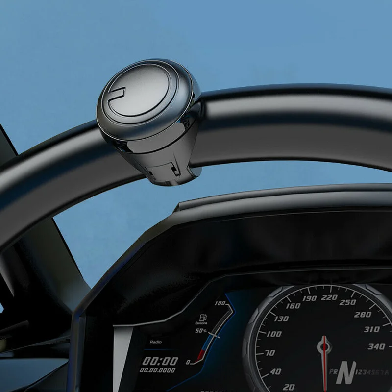 

Turning Steering Wheel Booster Spinner Knob 360 Degree Rotation Metal Bearing Power Handle Ball Shaped Booster Strengthener