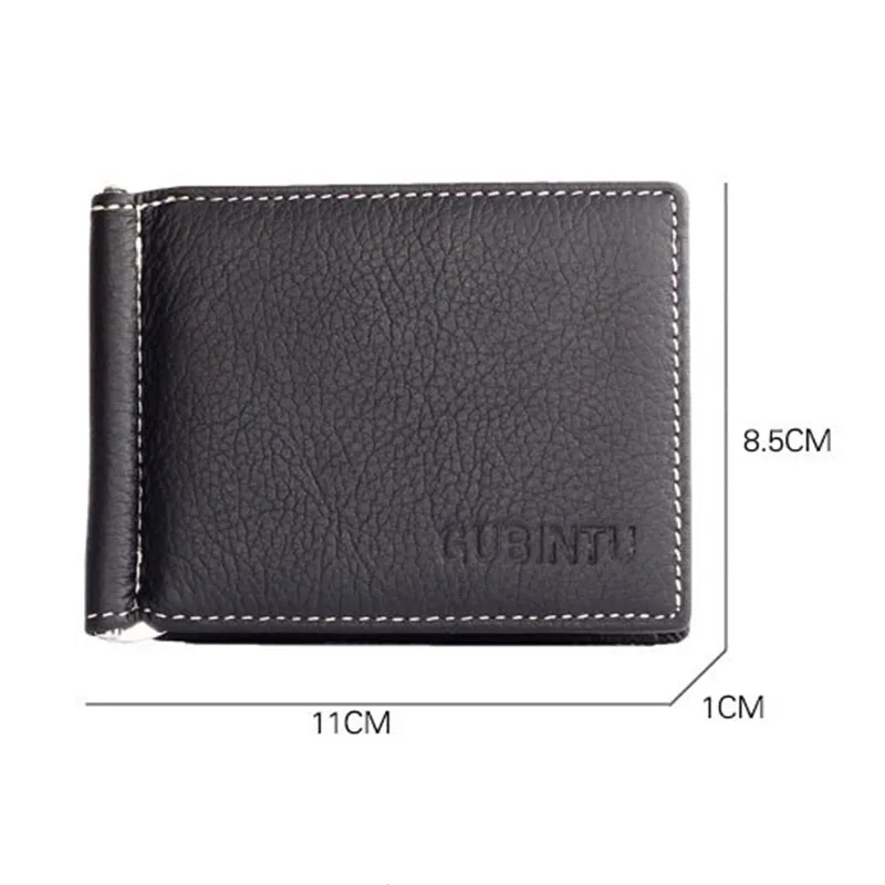 Модный мужской кошелек из натуральной кожи держатель для монет и кредитных карт