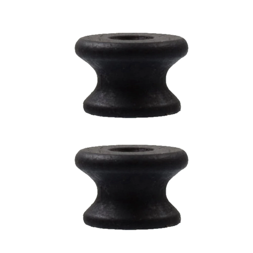 2 шт. эбеновый ремешок гитары с кнопкой торцевой фиксатор для гитарных деталей