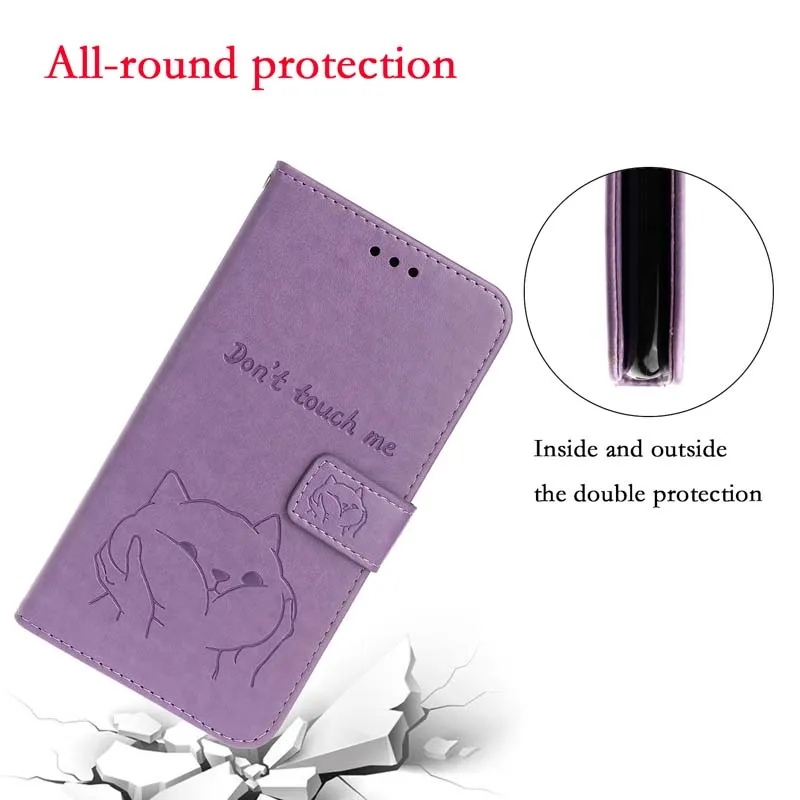 Однотонный кожаный чехол книжка для Samsung Galaxy S10 S9 S8 Plus S10E A10 A20 A30 A40 A50 A70 S телефона