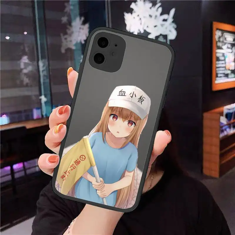

Working cell Phone Case For iphone 12 11 8 7 plus mini x xs xr pro max matte transparent cover