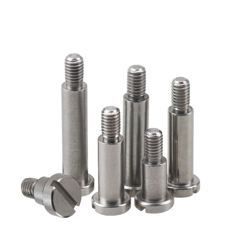 2 шт. M4 из нержавеющей стали шлицевые Наплечные винты вал лопаточный заглушка
