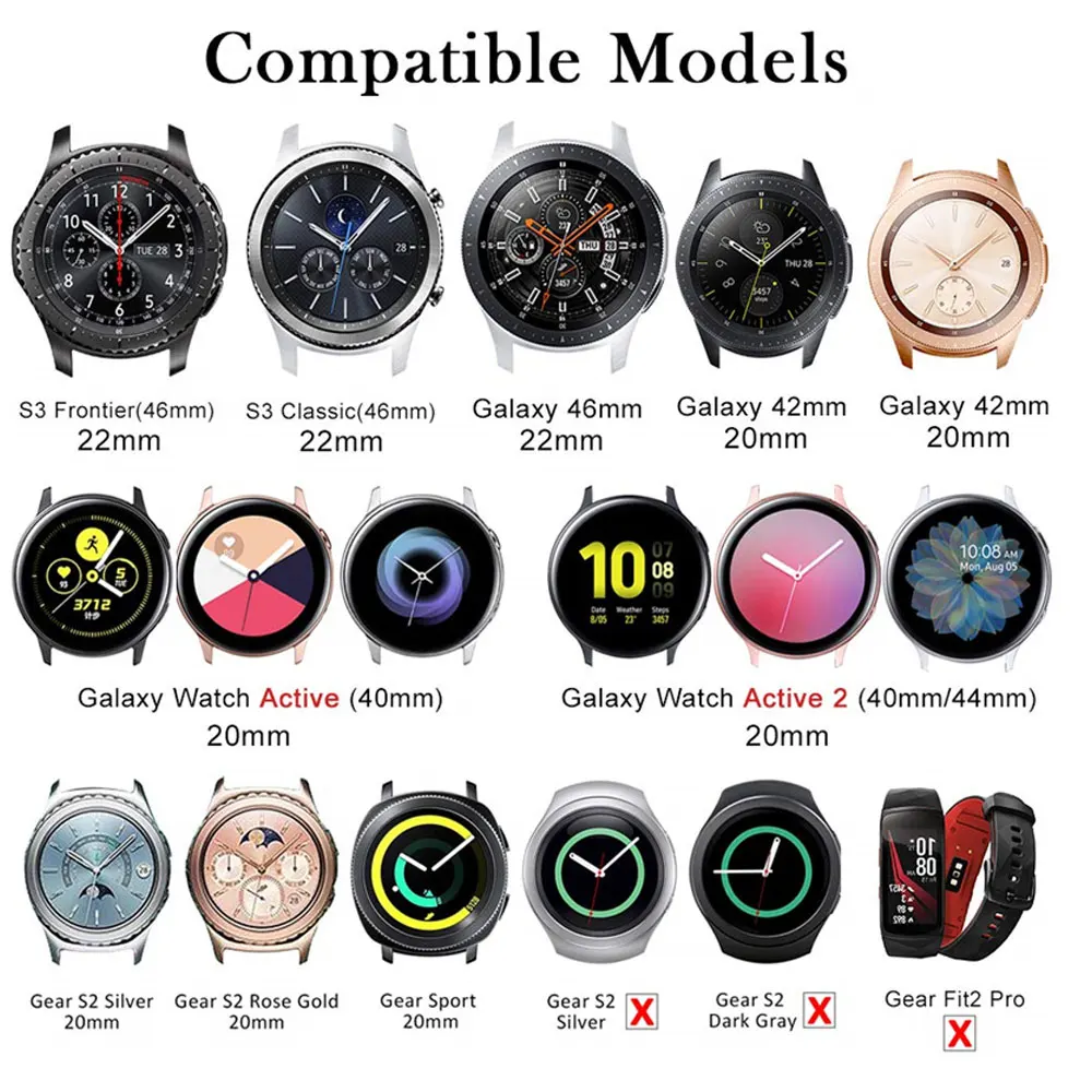 

20mm 22mm Watchband For Garmin Vivoactive 3 4 4S Venu Vivomove HR Forerunne 645 Watch Bracelet Stainless Wrist Strap Watch Band