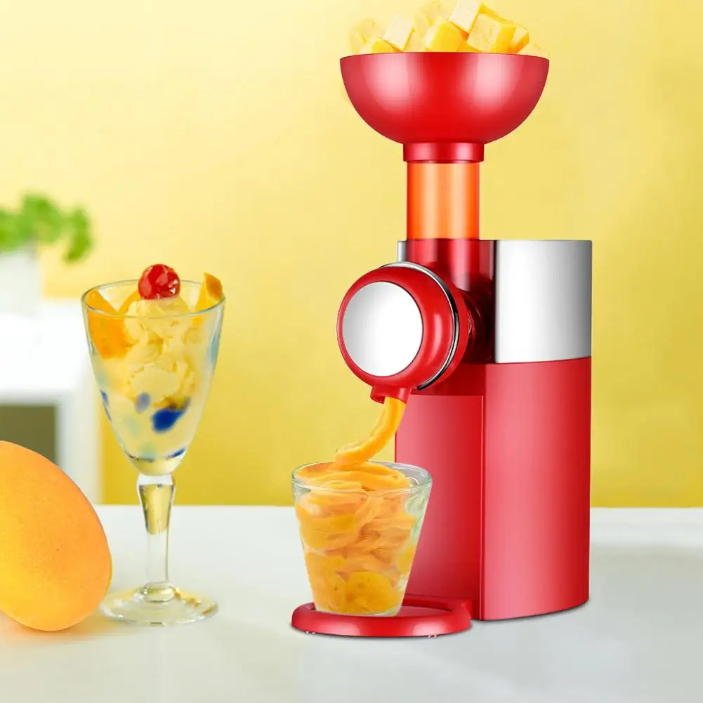 

Practical Design DIY Fruit Ice Cream Maker Machine Portable Size Household Use Automatic Frozen Fruit Dessert Machine
