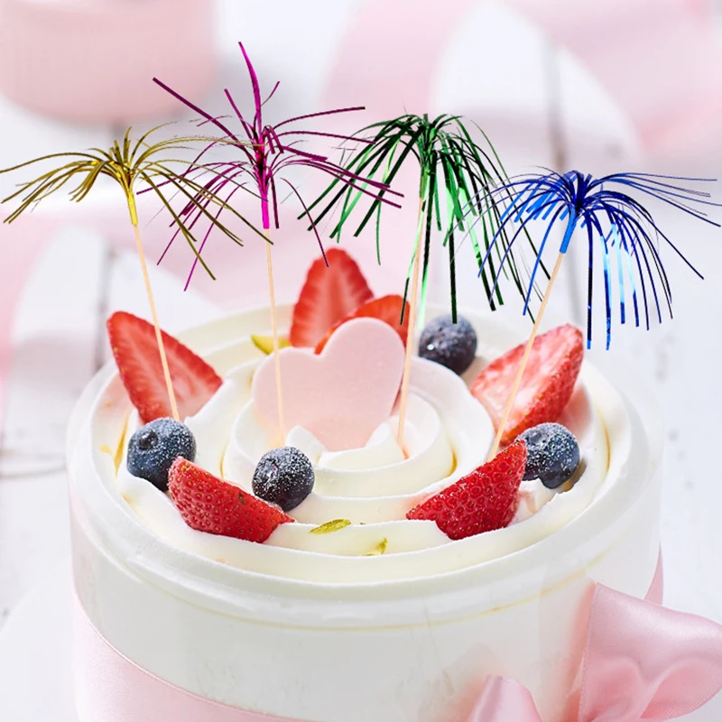 100 шт. Коктейльные фейерверки палочки для напитков украшение свадебвечерние