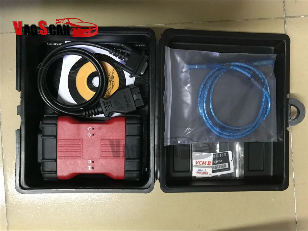 Автомобильный диагностический инструмент VCM II 2 в 1 для Ford IDS V116 Mazda V121 интерфейс |