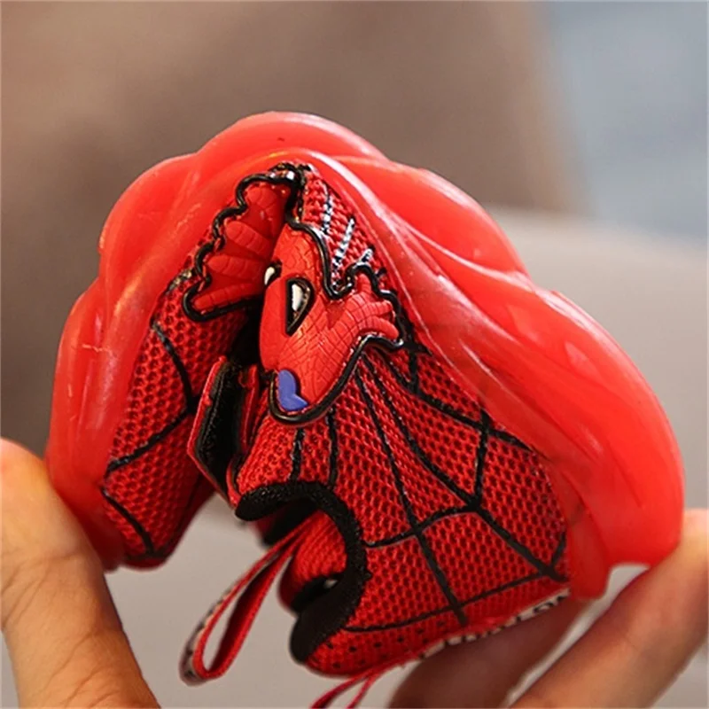 Кроссовки Детские со светодиодной подсветкой осенняя спортивная обувь для