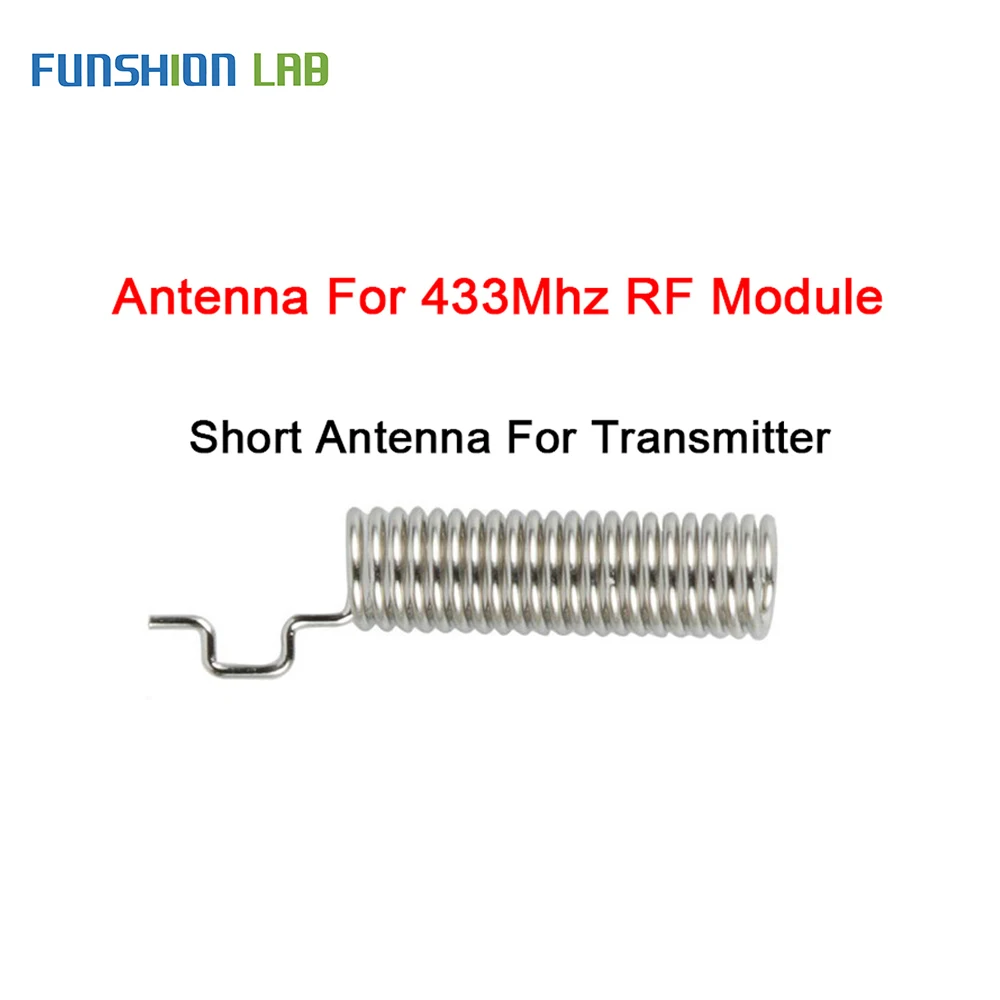 FUNSHIO Весенняя антенна RF433MHz 20 комплектов радиочастотный модуль приемника