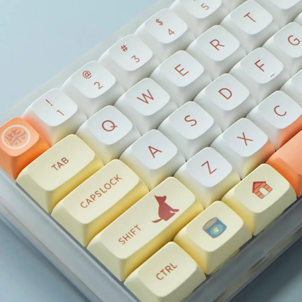 

PBT 139 Keys DIY Keycaps for Mechanical Keyboard Dye Sublimation Ball Cap Shiba Inu Custom Keycap Set