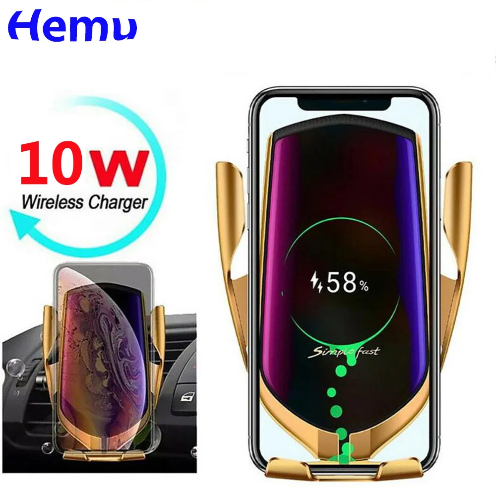 Новое модернизированное автомобильное беспроводное зарядное устройство