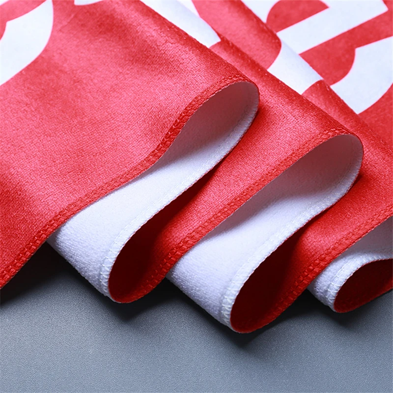 Спортивное Полотенце из микрофибры для фитнеса банное полотенце с напечатанным